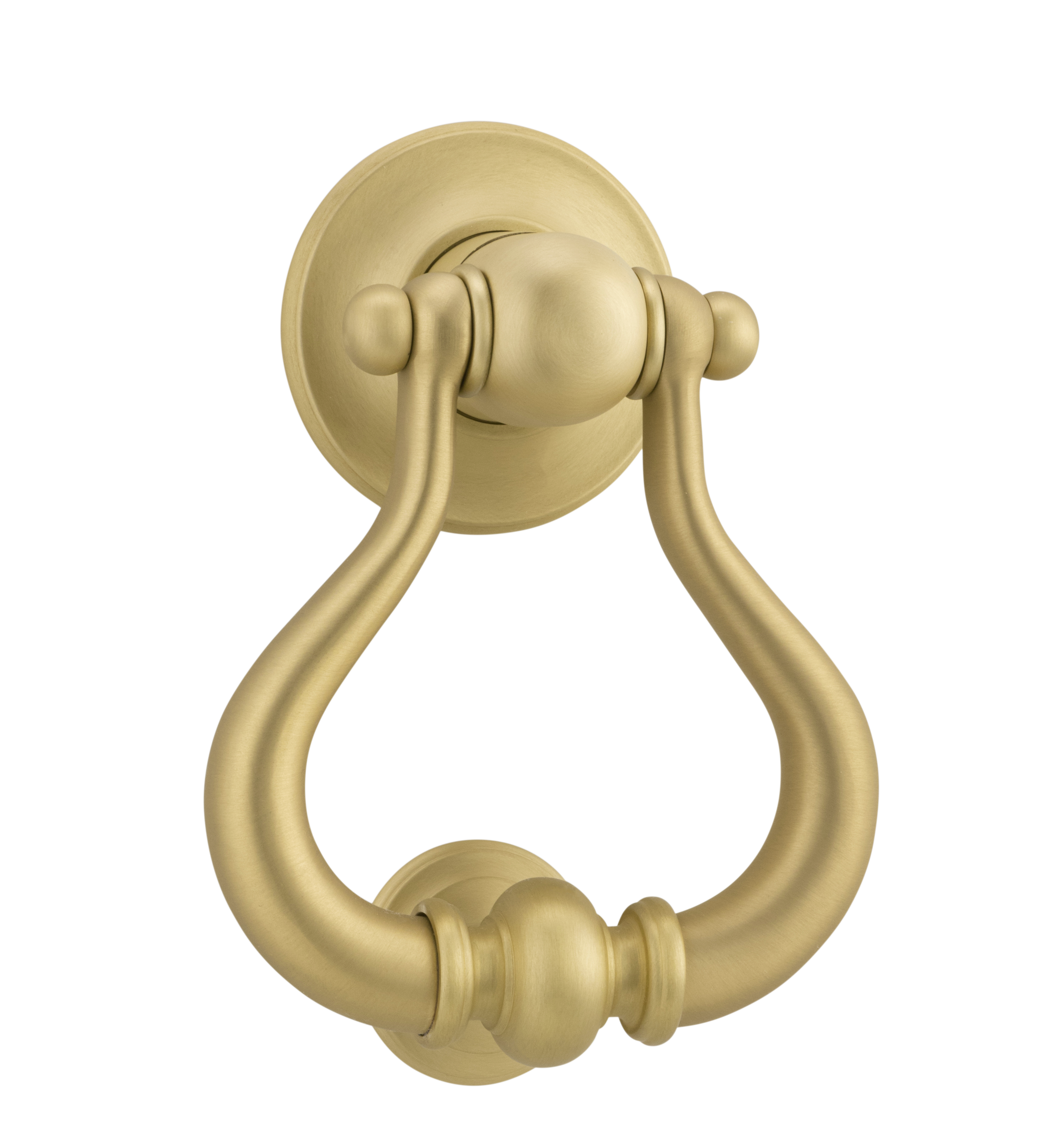 Sarlat Door Knocker Brushed Gold PVD / Solid Brass