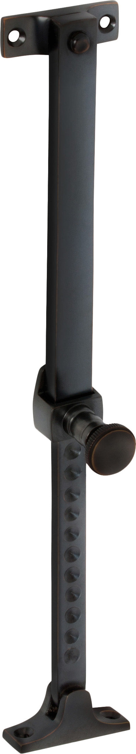 Telescopic Screw Down Casement Stay - L200-295mm Antique Copper