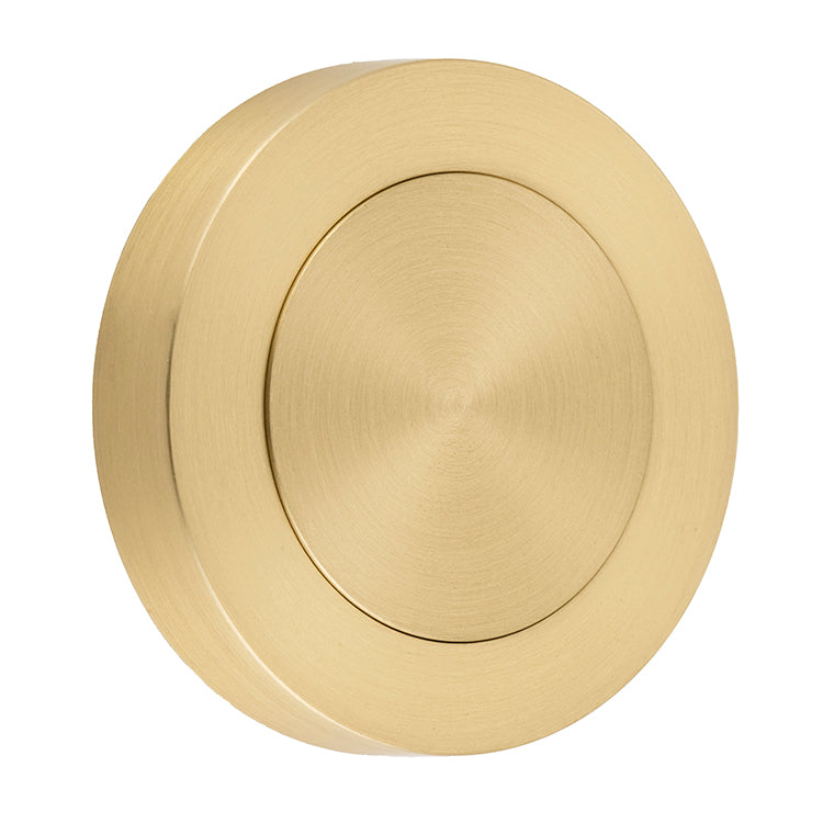 Blank Rose - Round Brushed Gold PVD / Solid Brass