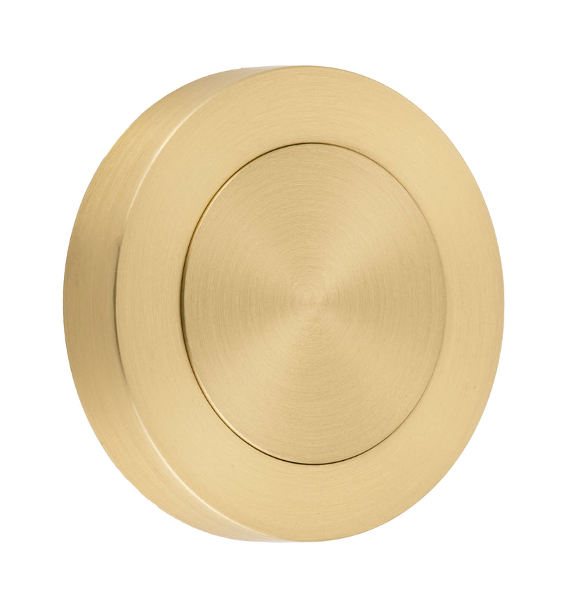 Blank Rose - Round Brushed Gold PVD / Solid Brass