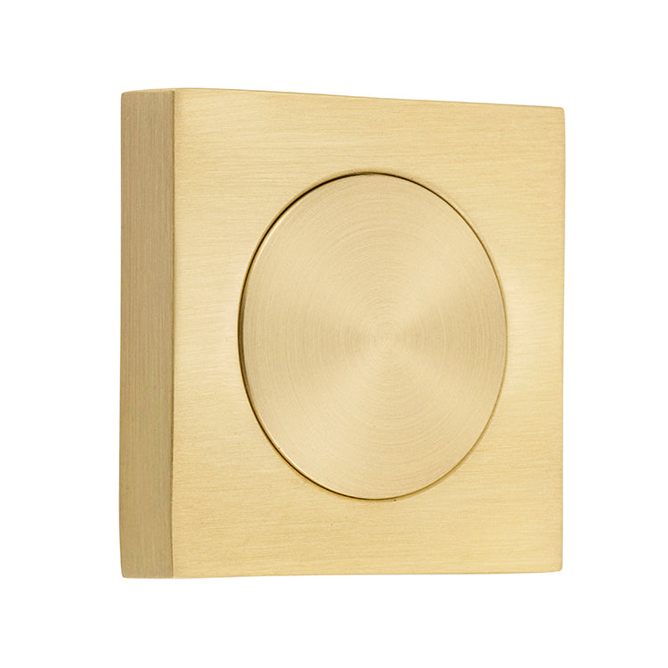 Blank Rose - Square Brushed Gold PVD / Solid Brass