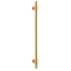 Helsinki Pull Handle  - 450mm Brushed Gold PVD / Solid Brass