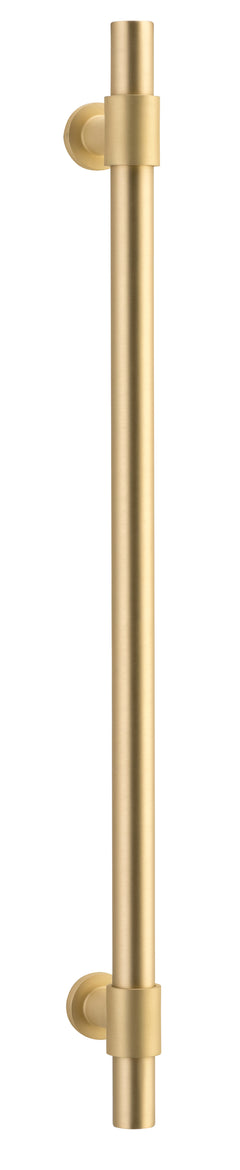 Helsinki Pull Handle  - 450mm Brushed Gold PVD / Solid Brass