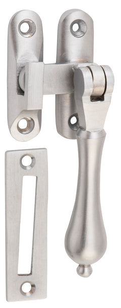 Teardrop Casement Fastener Satin Chrome