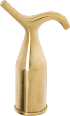 Pole Hook Polished Brass