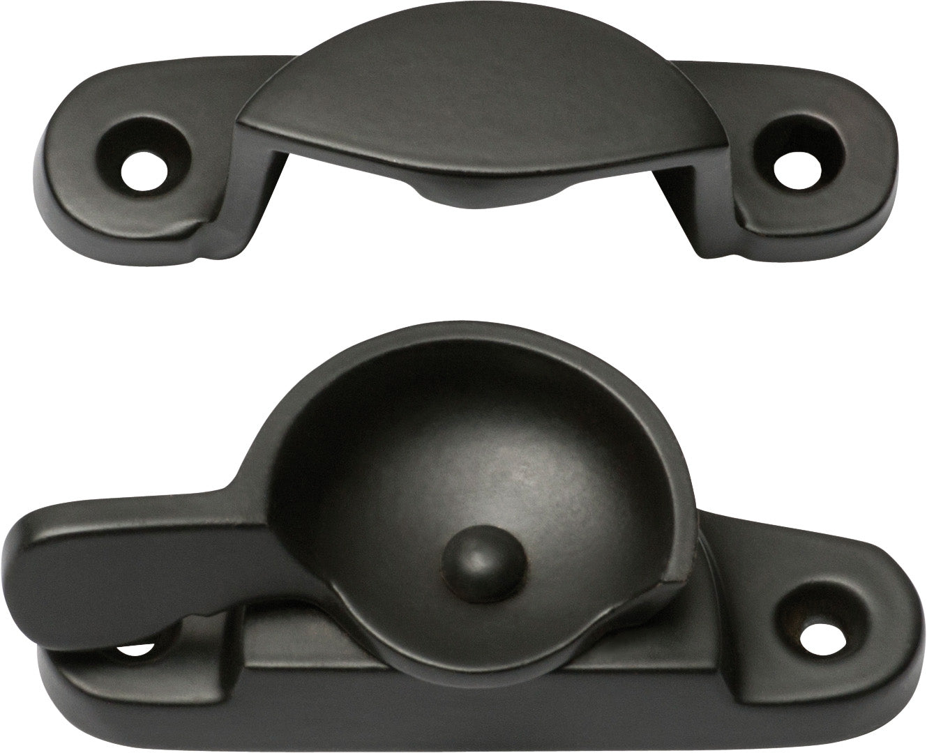 Classic Sash Fastener Matt Black