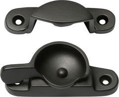 Classic Sash Fastener Matt Black