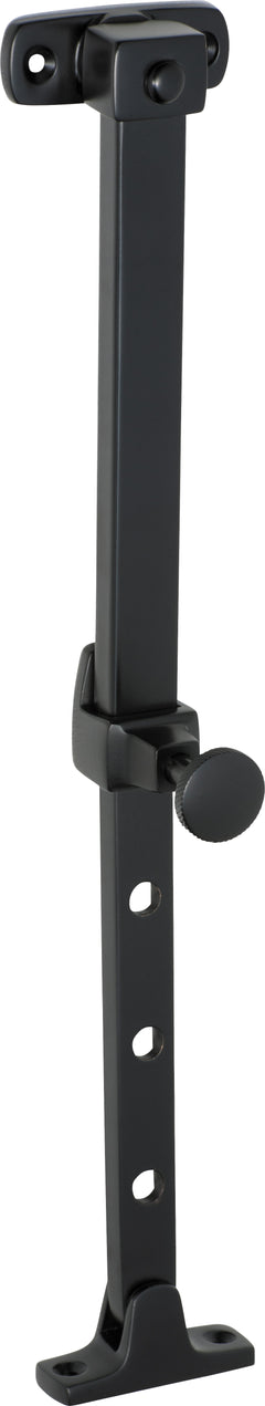 Telescopic Pin Casement Stay - L200-295mm Matt Black