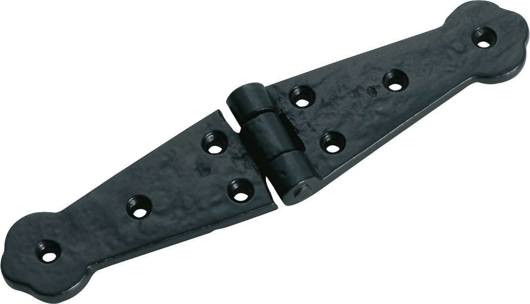 Rustic Iron Hinge Matt Black
