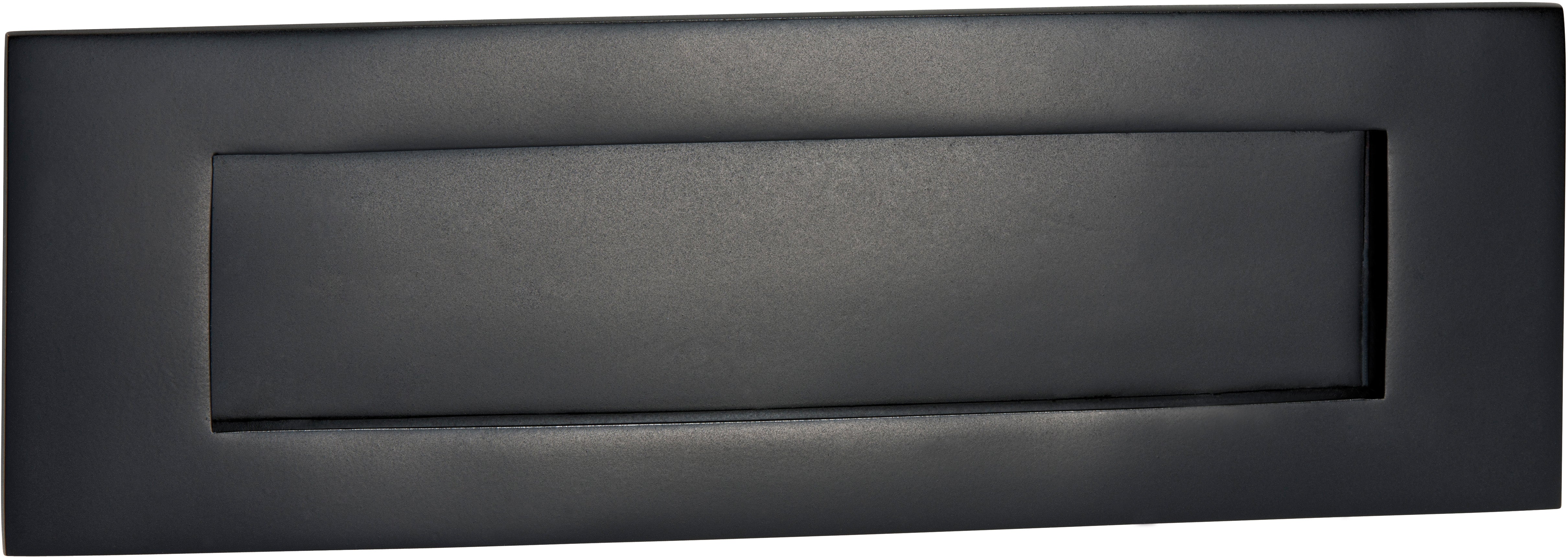 Letter Plates Matt Black