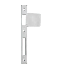 Extended 85mm Strikers - H198xW85mm Satin Chrome / Solid Brass