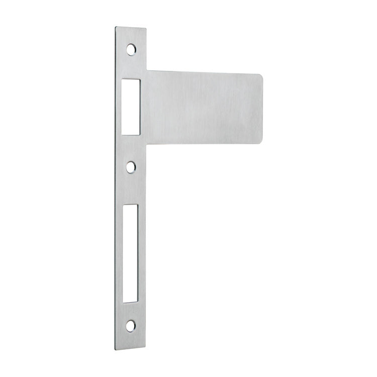 Extended 85mm Strikers - H198xW122mm Satin Chrome / Solid Brass