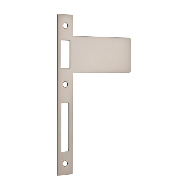 Extended 85mm Strikers - H198xW122mm Satin Nickel / Solid Brass