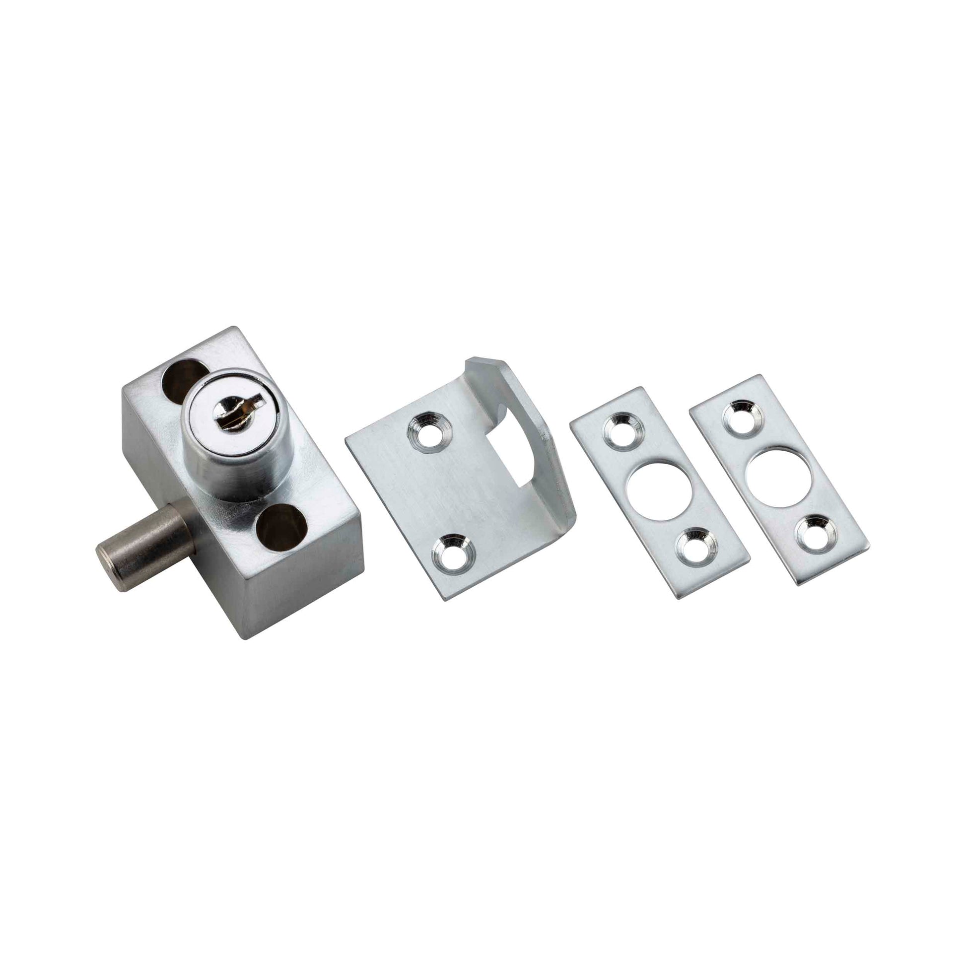 Sash and Sliding Window Locks Satin Chrome