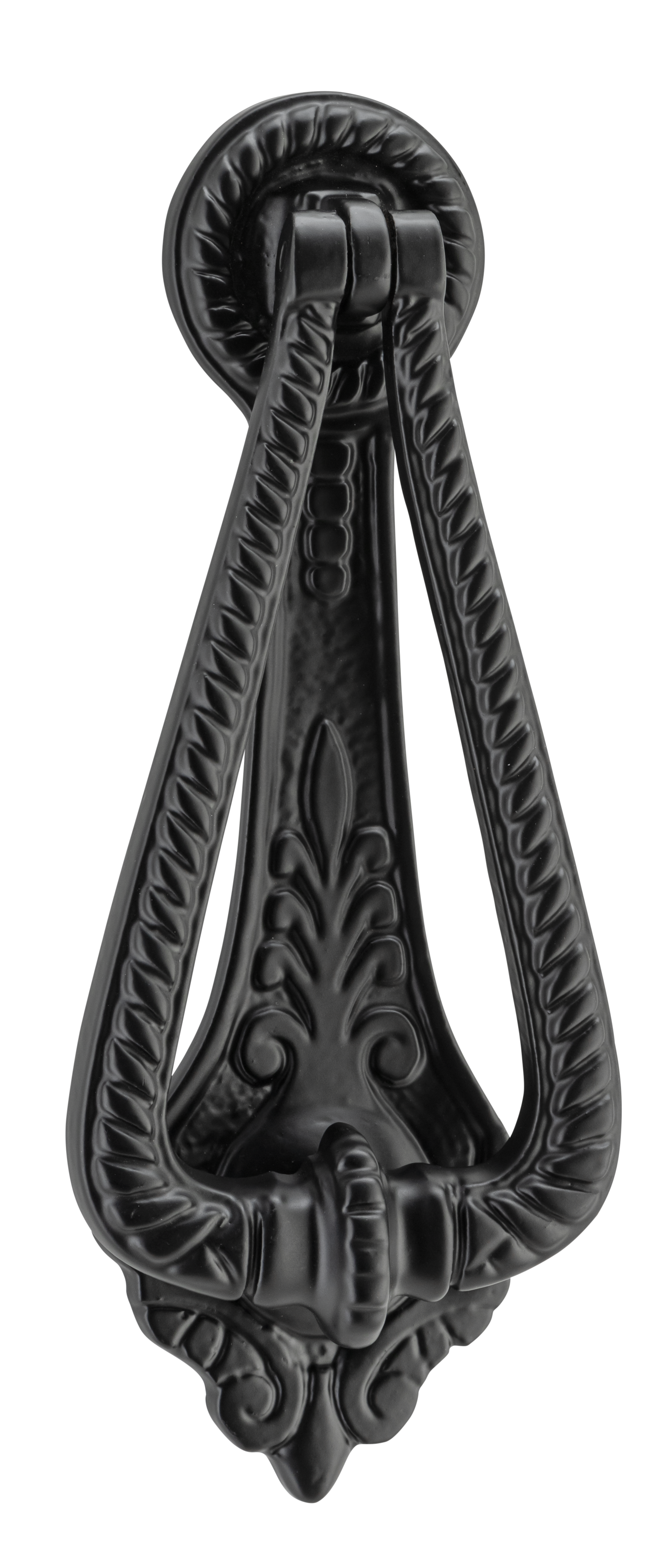 Edwardian Door Knocker Matt Black
