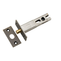 Privacy Bolt - Round - 70mm Backset Antique Brass / Steel & Sheet Brass