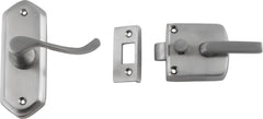 Screen Door Latches - Right Hand Satin Chrome