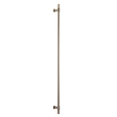 Helsinki Pull Handle - 900mm Satin Nickel / Solid Brass