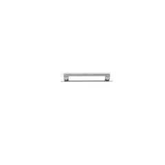 Baltimore Cabinet Pull with Backplate - CTC160mm Chrome Plated / Solid Brass