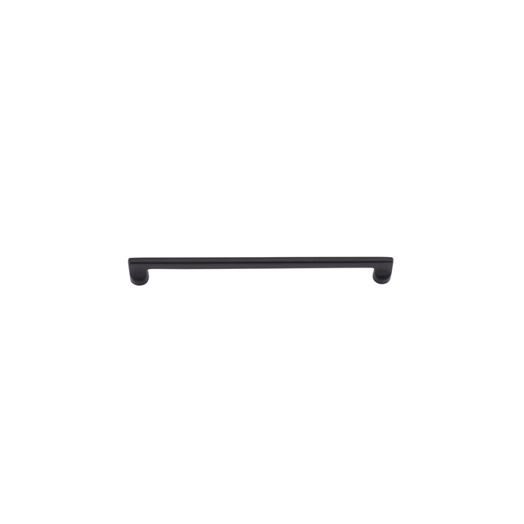 Baltimore Cabinet Pull Matt Black / Solid Brass / 256mm