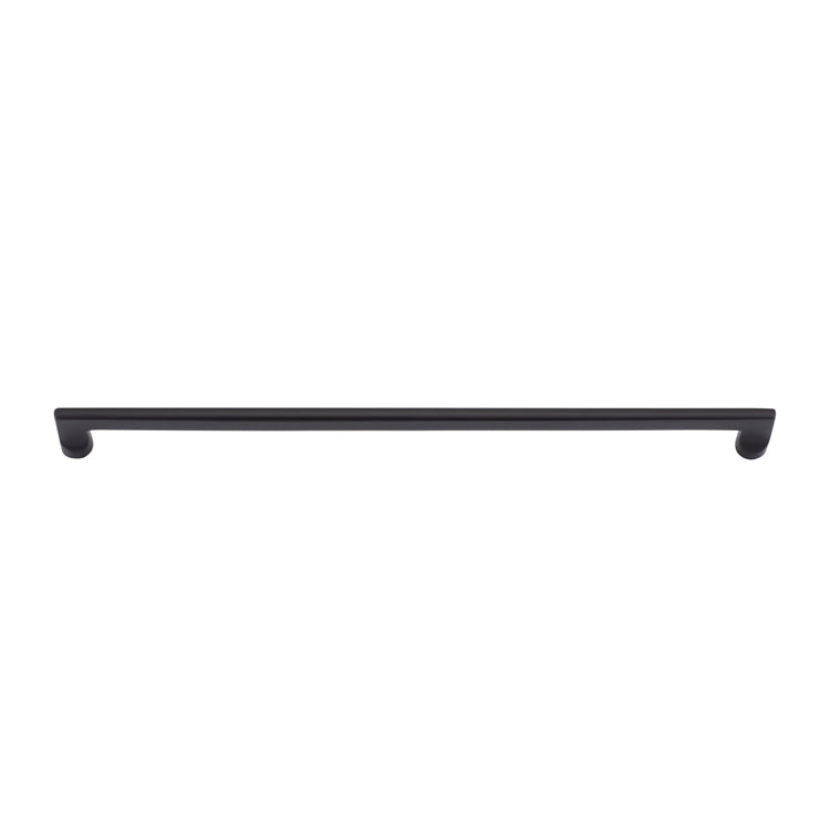 Baltimore Cabinet Pull Matt Black / Solid Brass / 450mm