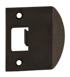 Tube Latch Striker - Extra Long Antique Brass