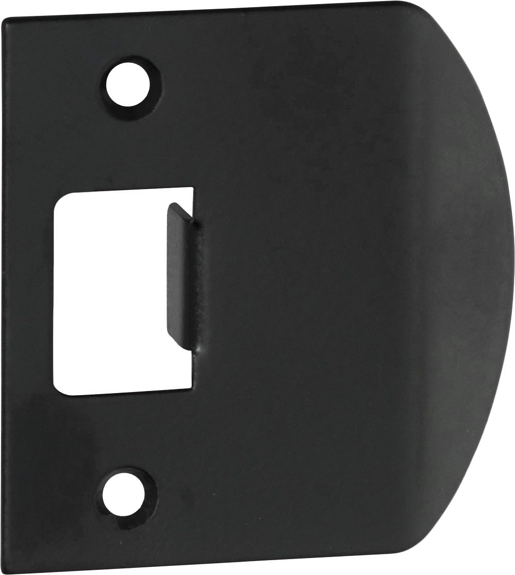 Tube Latch Striker - Extra Long Matt Black