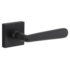 Copenhagen Lever - Square Rose Matt Black / Solid Brass