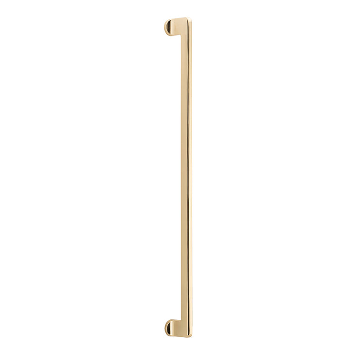 Baltimore Pull Handle - 600mm Polished Brass / Solid Brass