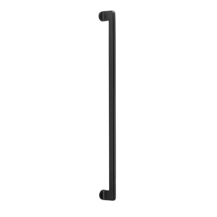 Baltimore Pull Handle - 600mm Matt Black / Solid Brass