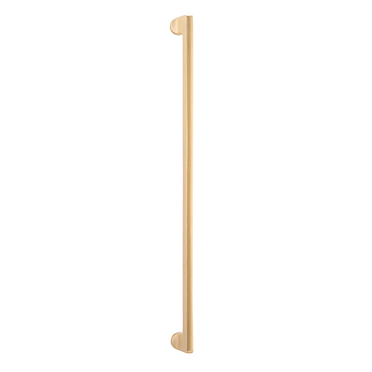 Baltimore Pull Handle - 600mm Satin Brass / Solid Brass
