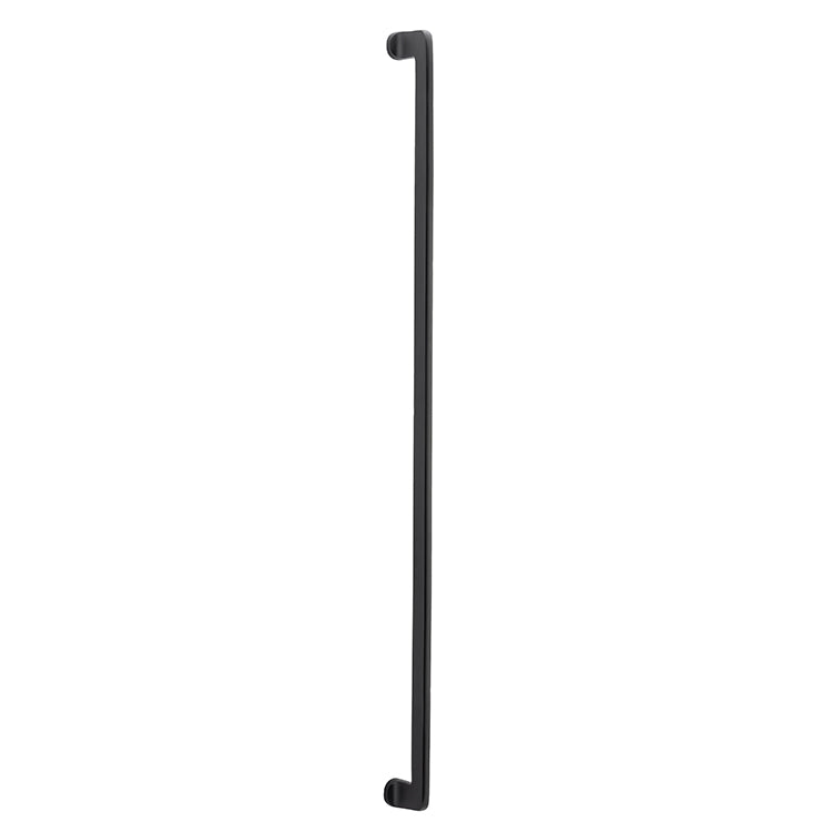 Baltimore Pull Handle - 900mm Matt Black / Solid Brass