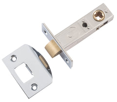Hard Sprung Split Cam Tube Latch Chrome Plated / L60mm