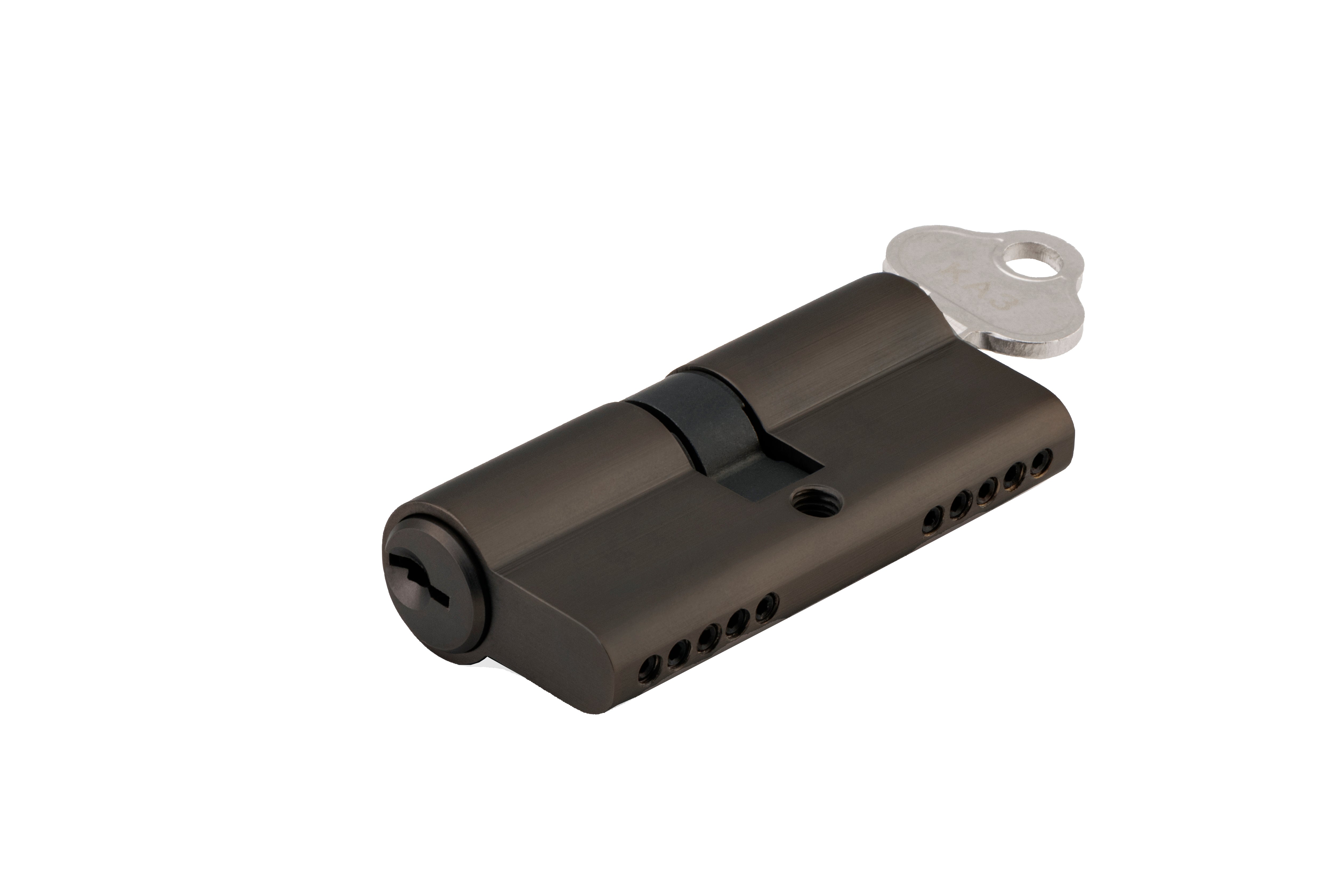 Euro Cylinder Dual Function 5 Pin Antique Brass / Brass