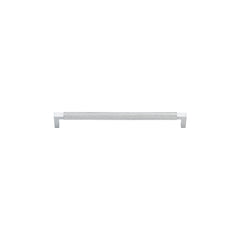 Brunswick Cabinet Pull - CTC256mm Satin Chrome / Brass