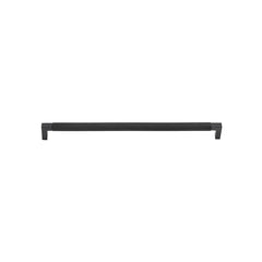 Brunswick Cabinet Pull - CTC320mm Matt Black / Brass