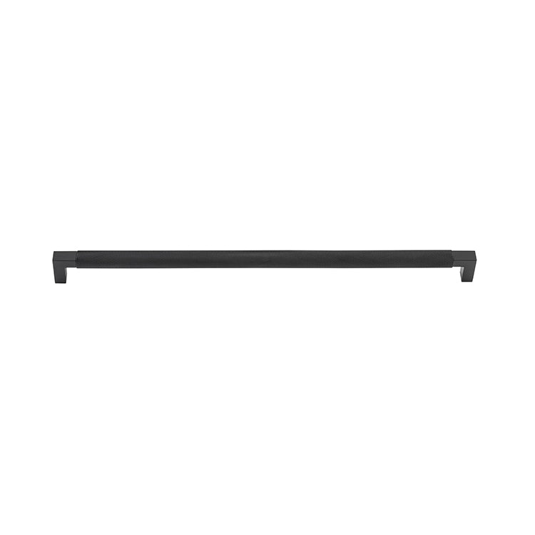 Brunswick Cabinet Pull - CTC450mm Matt Black / Brass
