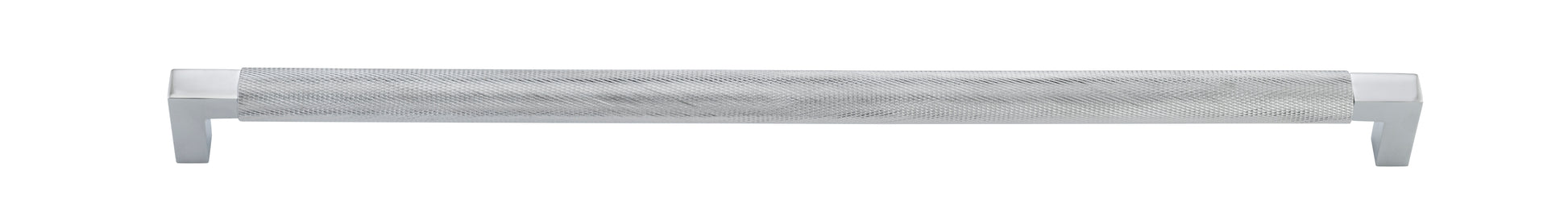 Brunswick Cabinet Pull - CTC450mm Chrome Plated / Brass