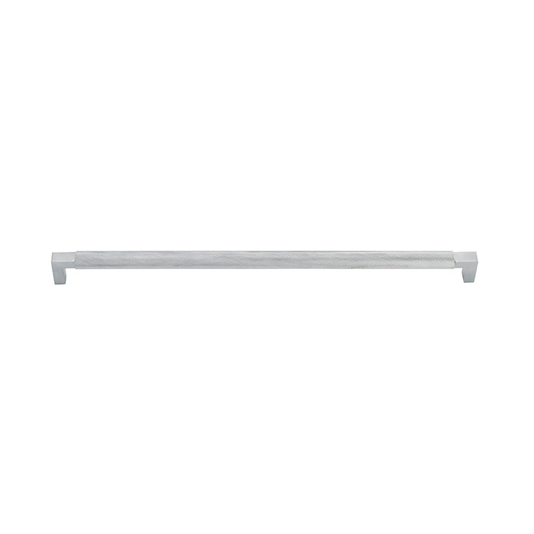 Brunswick Cabinet Pull - CTC450mm Satin Chrome / Brass