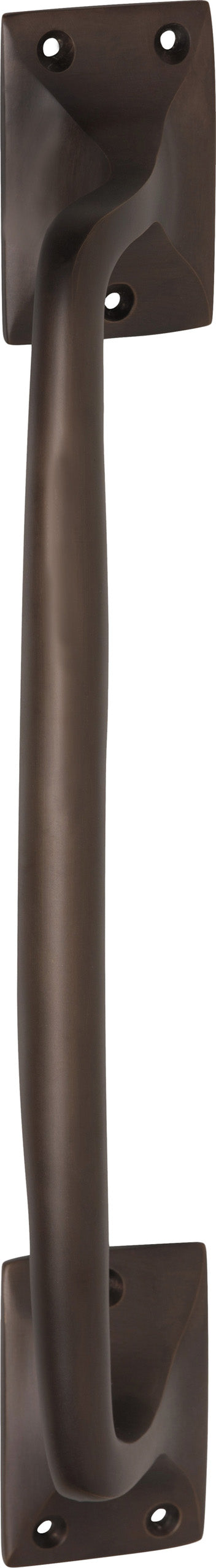 Offset Classic Pull Handle Antique Brass / H305xW42xP60mm