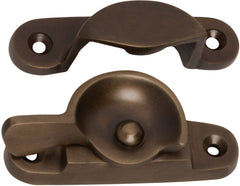 Classic Sash Fastener Antique Brass