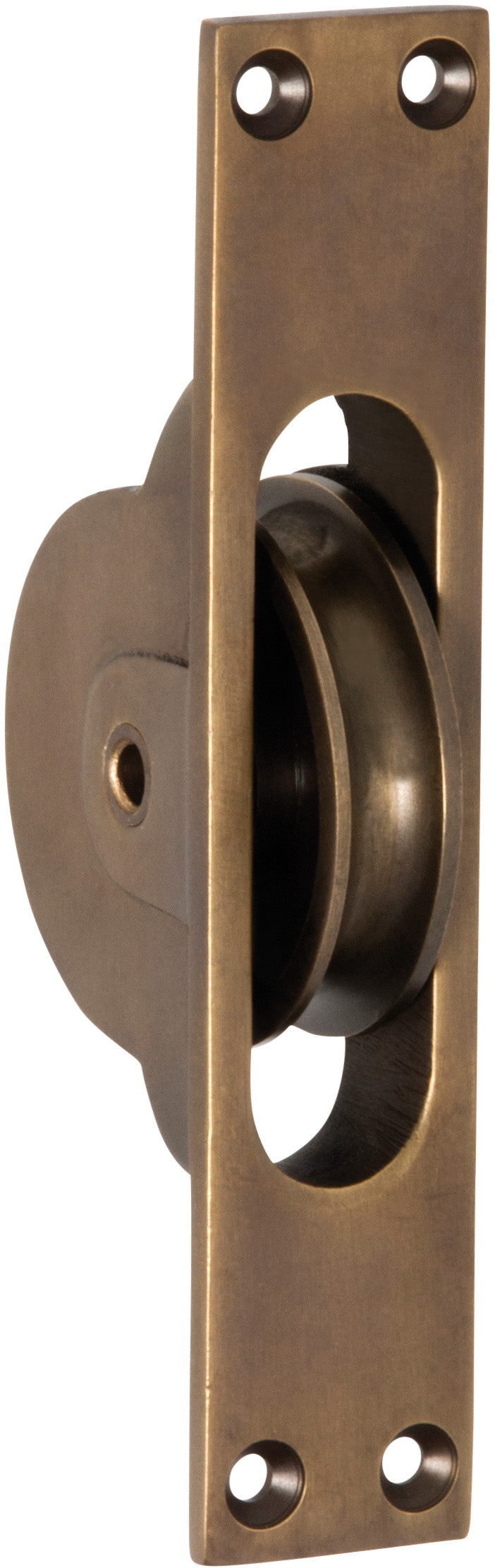 Sash Window Pulley Antique Brass