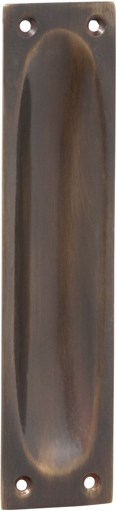 Classic Flush Pull Antique Brass / Large