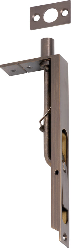 Flush Bolt Antique Brass / L150mm