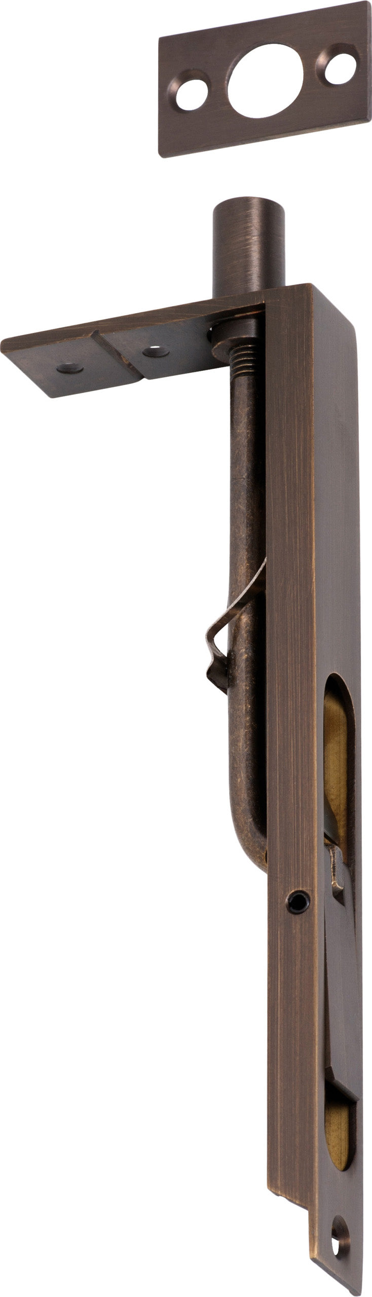 Flush Bolt Antique Brass / L150mm