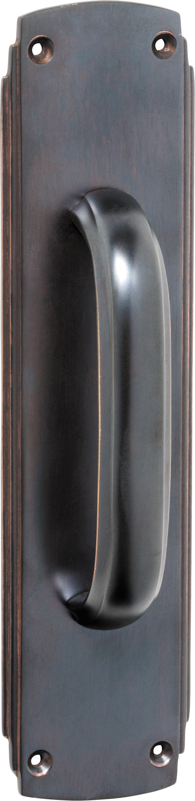 Deco Pull Handle Antique Copper / H240xW60mm