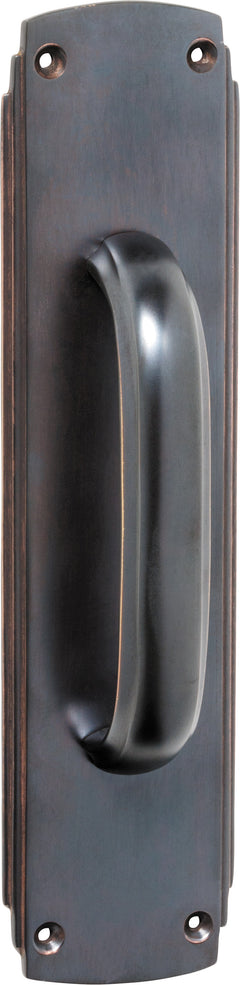 Deco Pull Handle Antique Copper / H240xW60mm