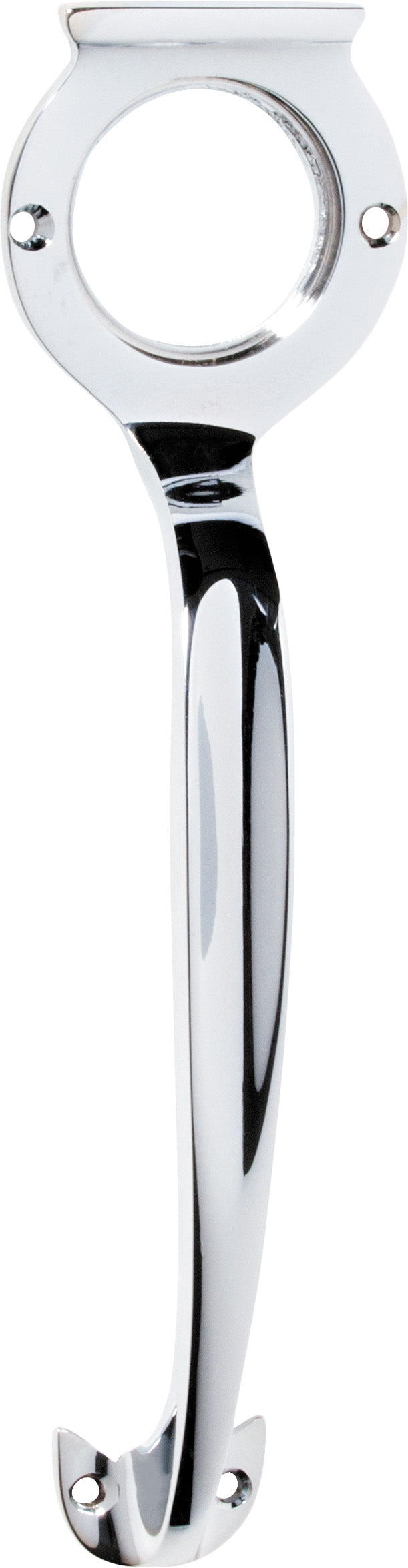 Cylinder Hole Pull Handle Chrome Plated / H185xW50xP28mm