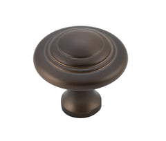 Domed Cupboard Knob Antique Brass / D32xP29mm