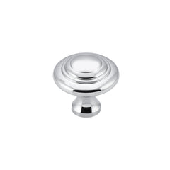 Domed Cupboard Knob Chrome Plated / D25xP24mm